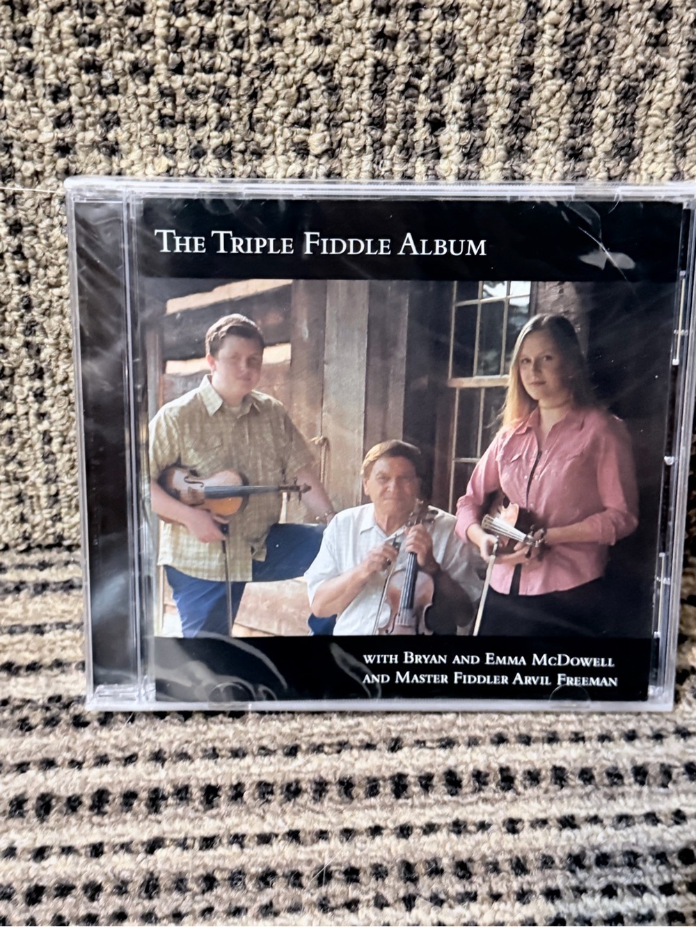 The Triple Fiddle Album - Various Artists (Black)